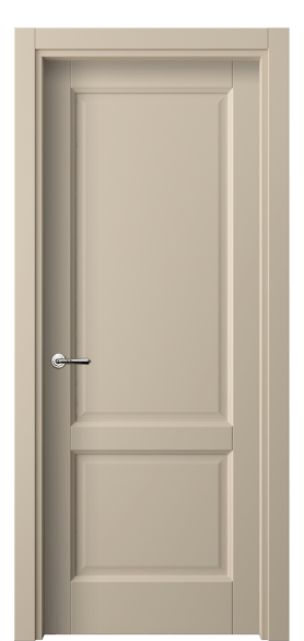 Дверь межкомнатная 1421 ПЭСБ. Цвет ПЭТ светло-бежевый. Материал ПЭТ. Коллекция Galant. Картинка.